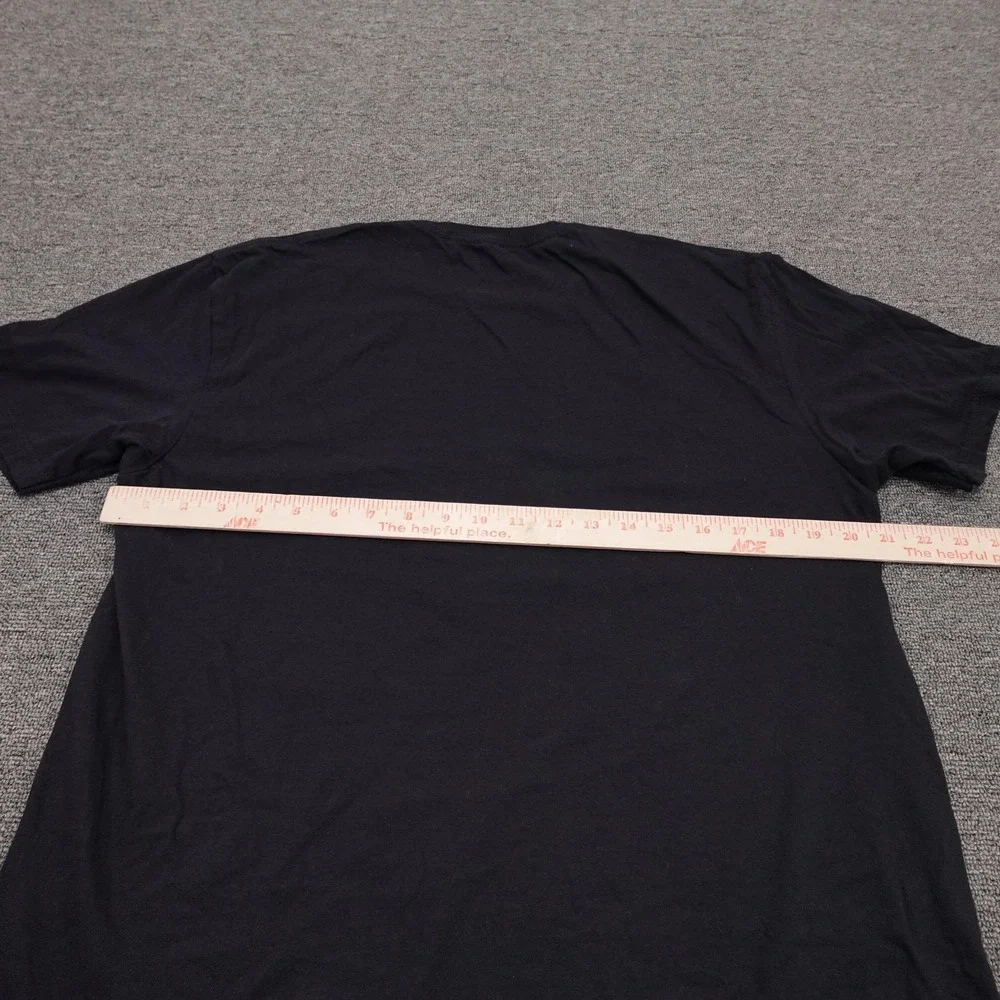 Cheap Trick Shirt Mens Large Black Logo Graphic Tee Band Rock Tagless Music